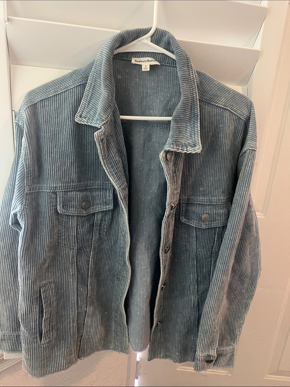 Newbury Kustom Women's Corduroy Jacket - Slate